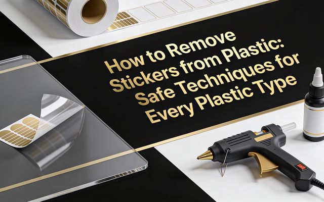 How to Remove Stickers from Plastic Without Damage
