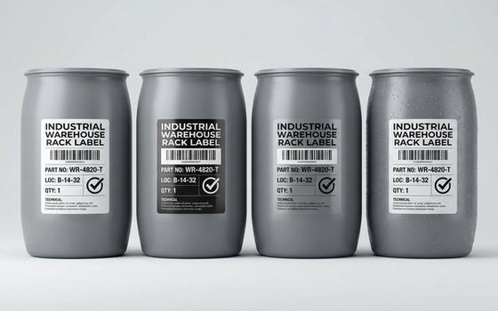Warehouse Rack Thermal Transfer Labels