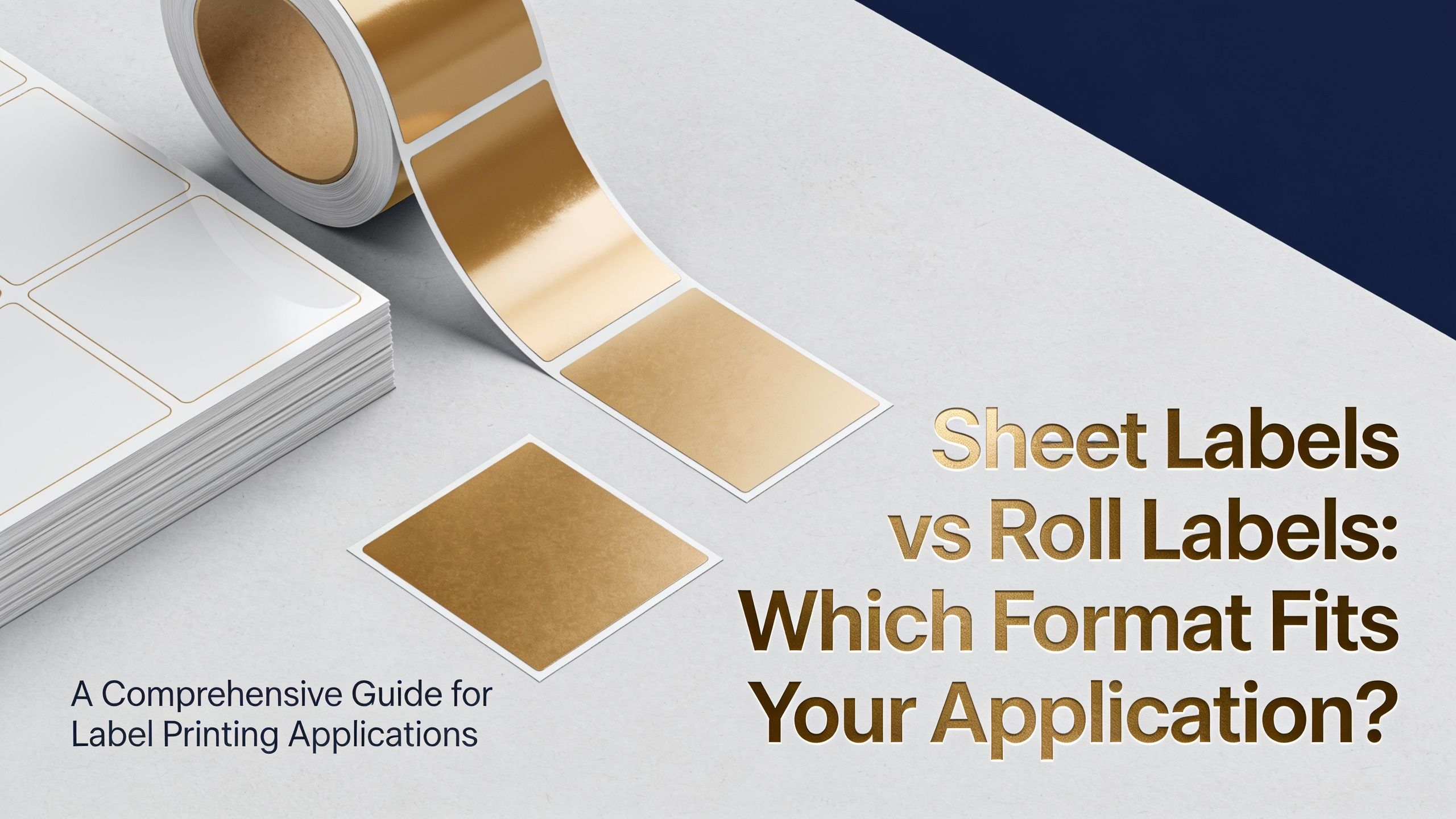 Sheet Labels vs Roll Labels: Which Format to Pick