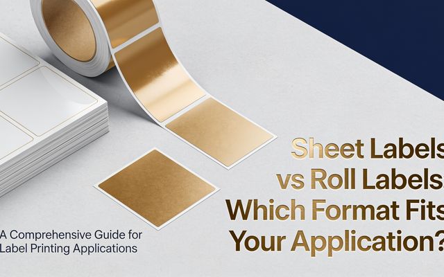 Sheet Labels vs Roll Labels: Which Format to Pick