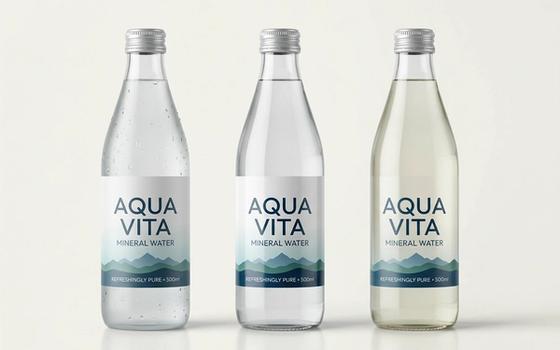 Waterproof Water Bottle Roll Labels