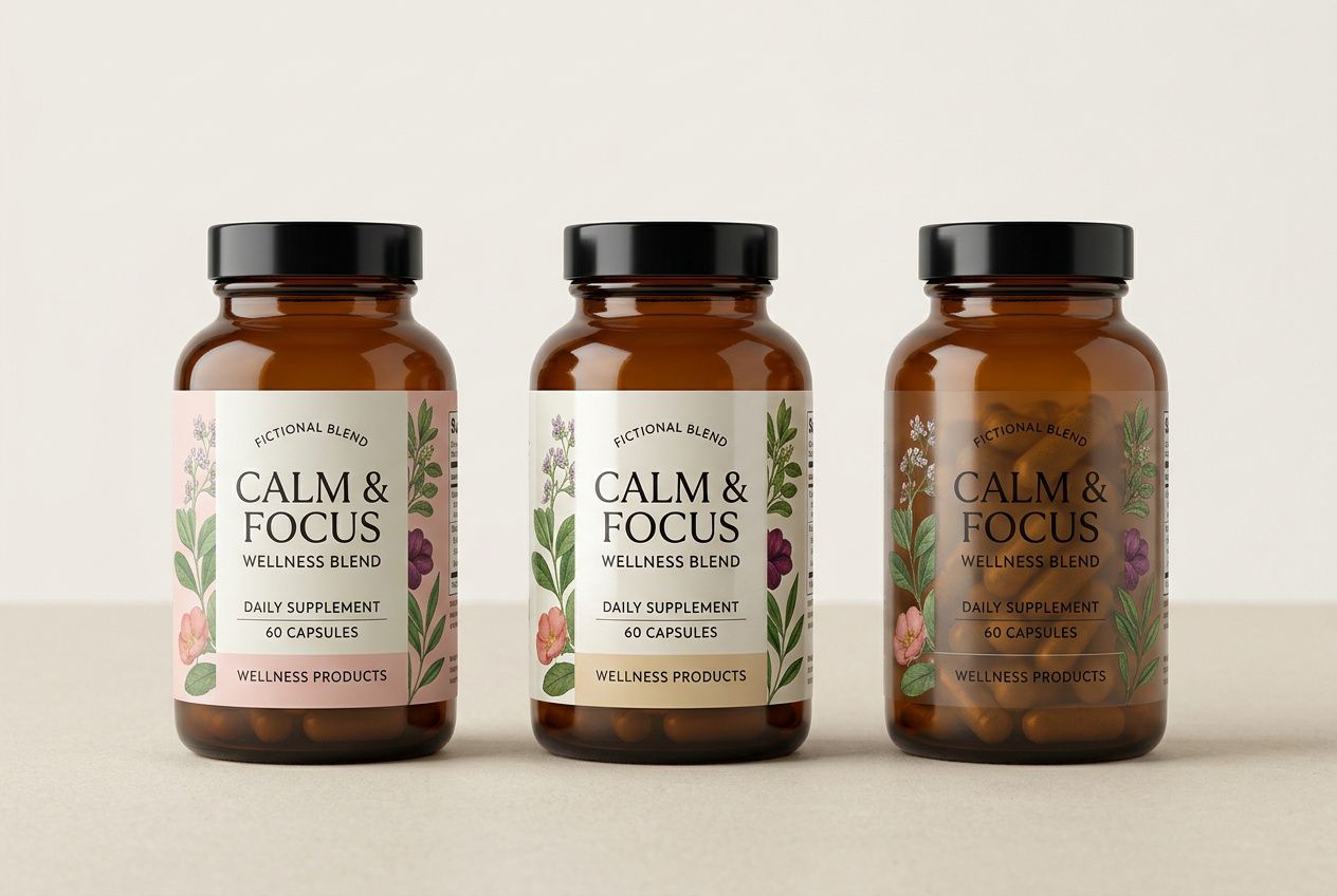 Wellness Product Roll Labels