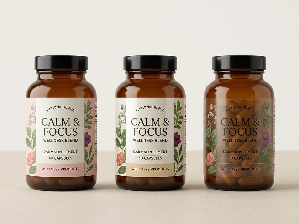 Wellness Product Roll Labels