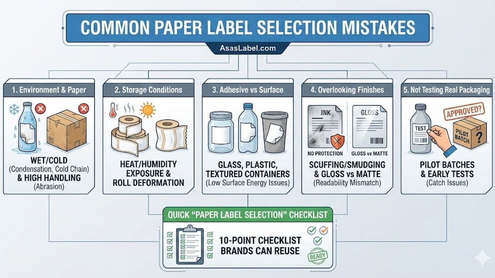 Common Paper Label Mistakes Brands Make (Avoid These)