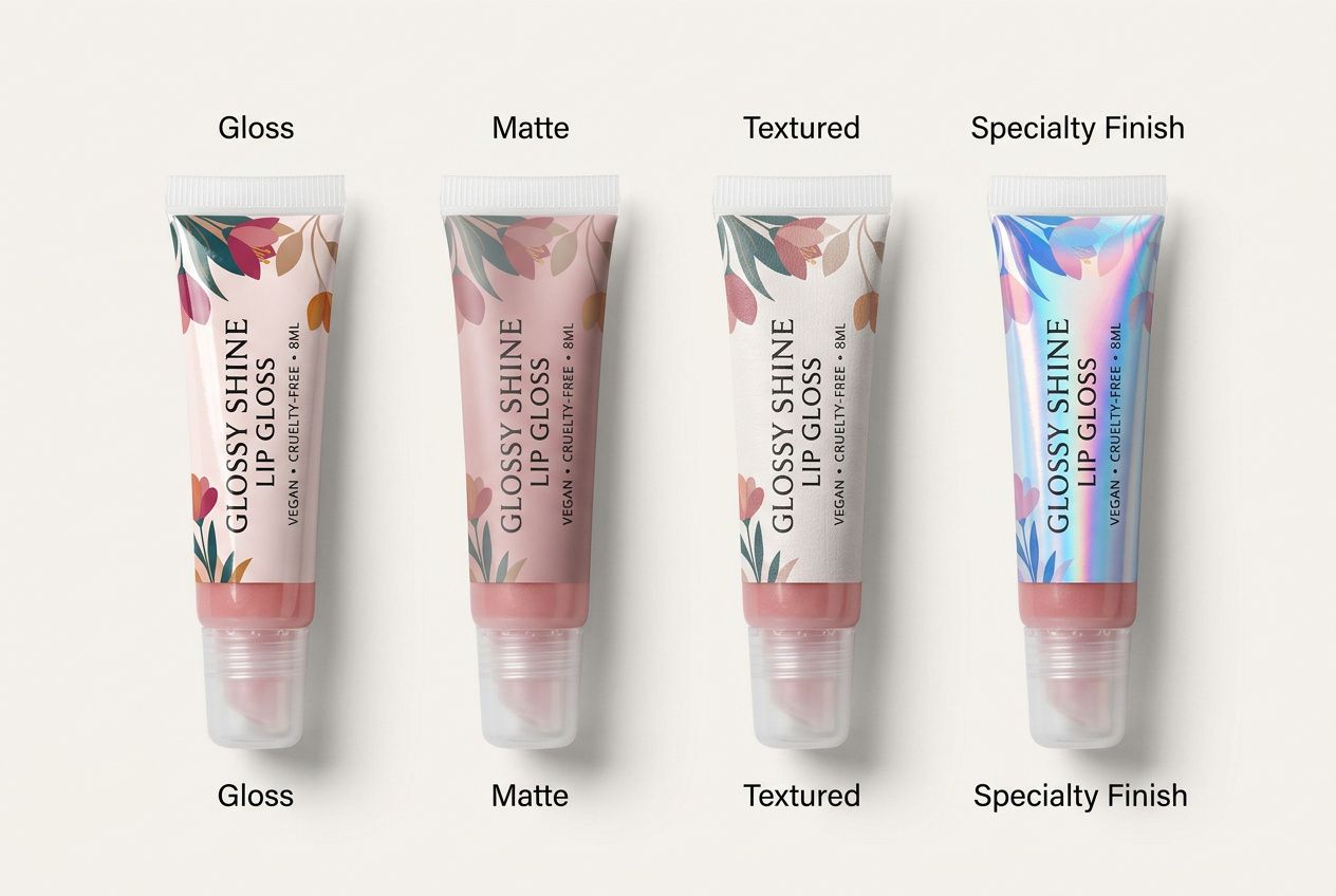 Vinyl Lip Gloss Sheet Labels
