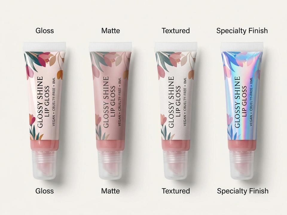 Vinyl Lip Gloss Sheet Labels