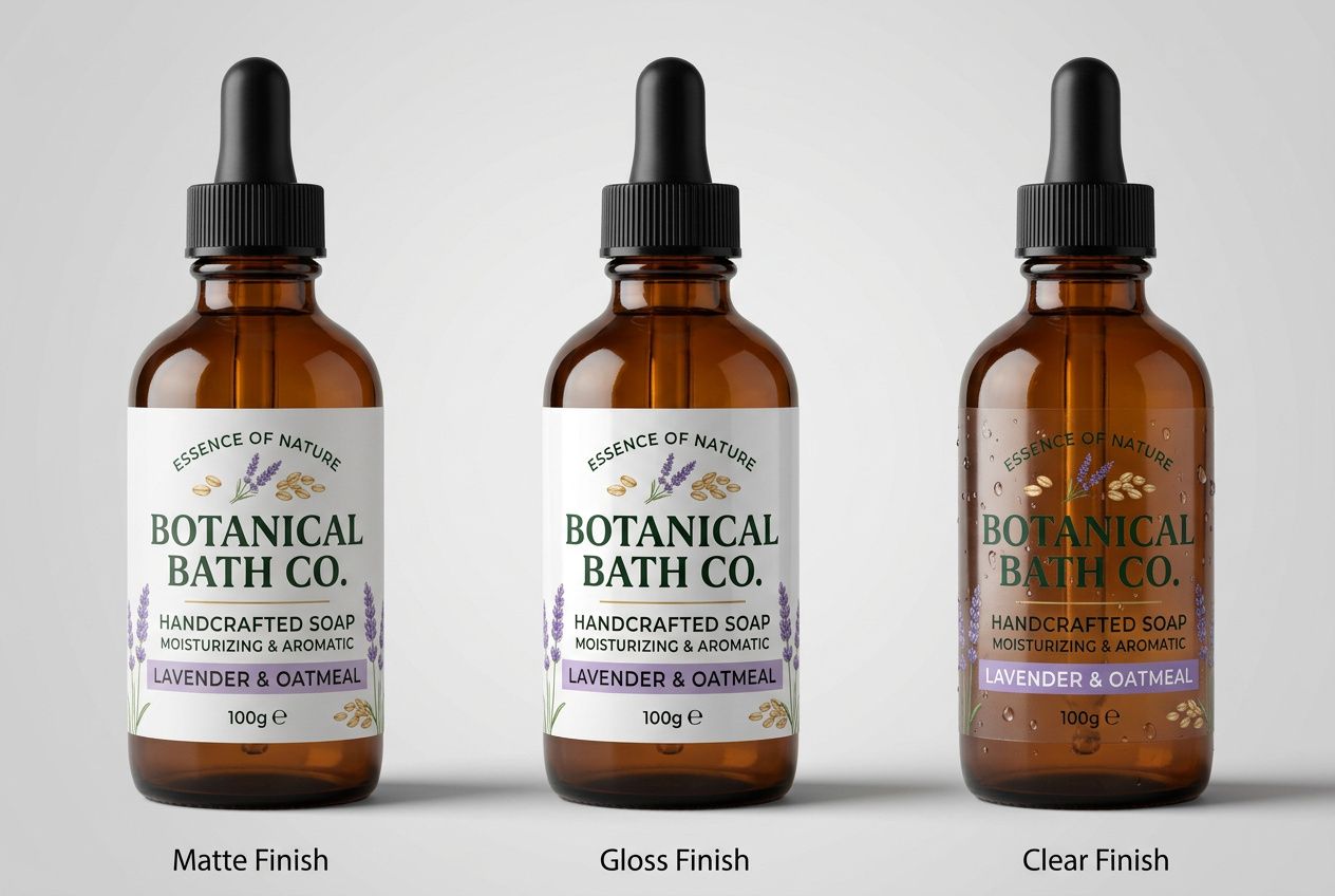 Soap Packaging Sheet Labels