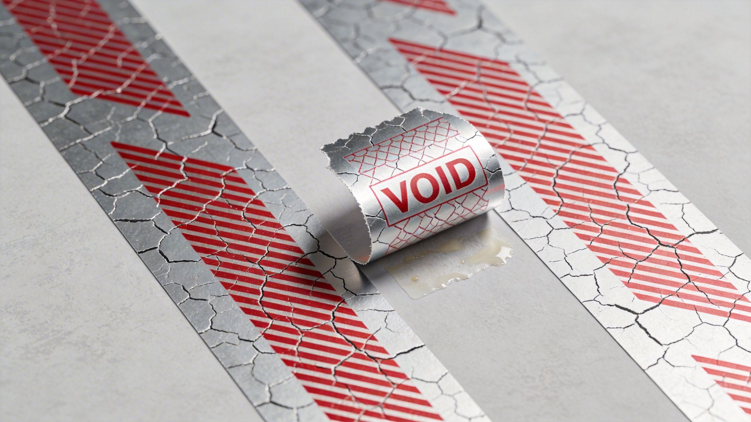 Destructible Labels: Tamper Evidence for High-Risk Products