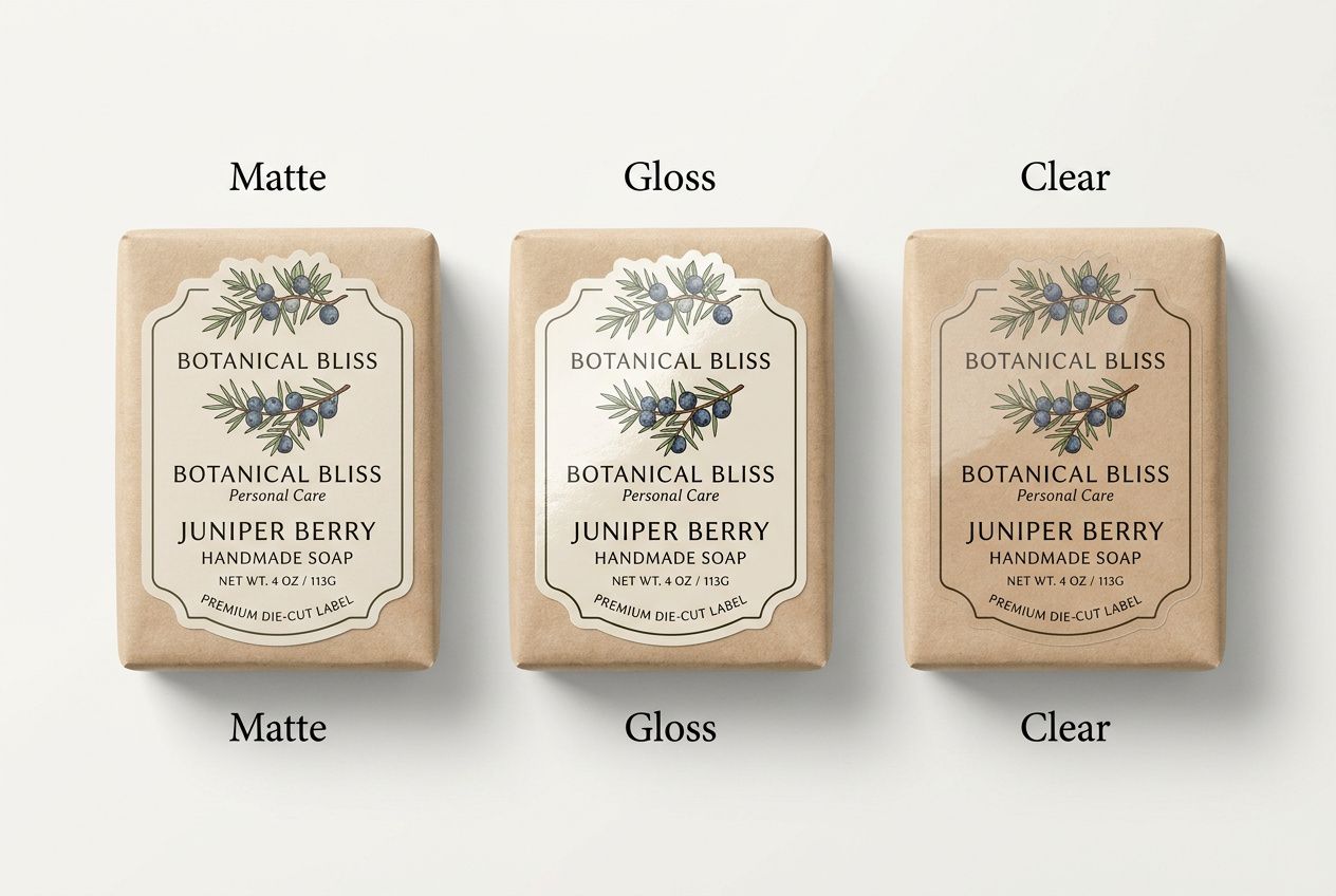 Soap Packaging Die-Cut Labels