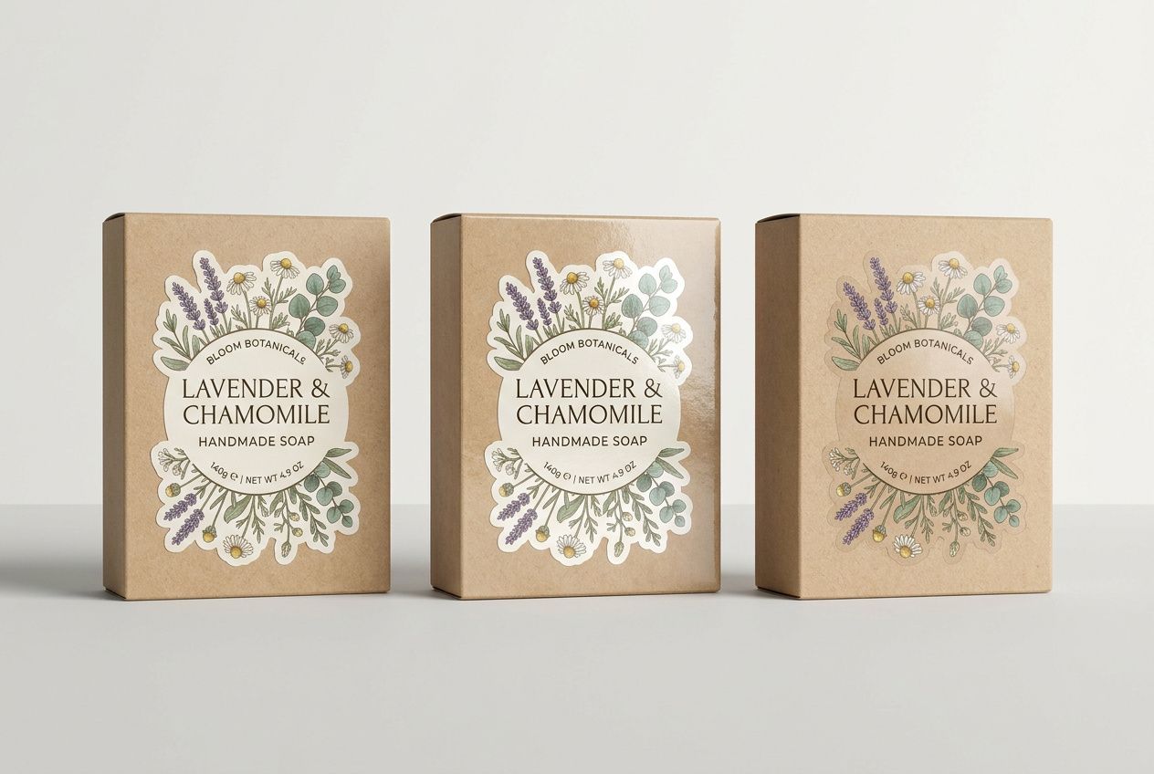 Soap Box Die-Cut Labels