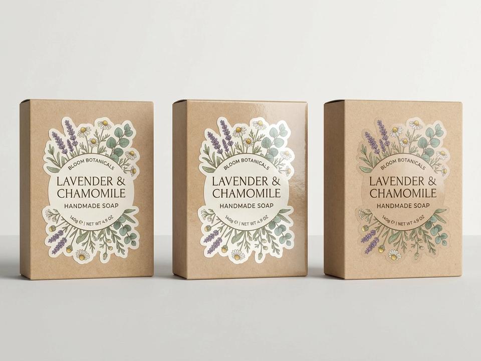 Soap Box Die-Cut Labels