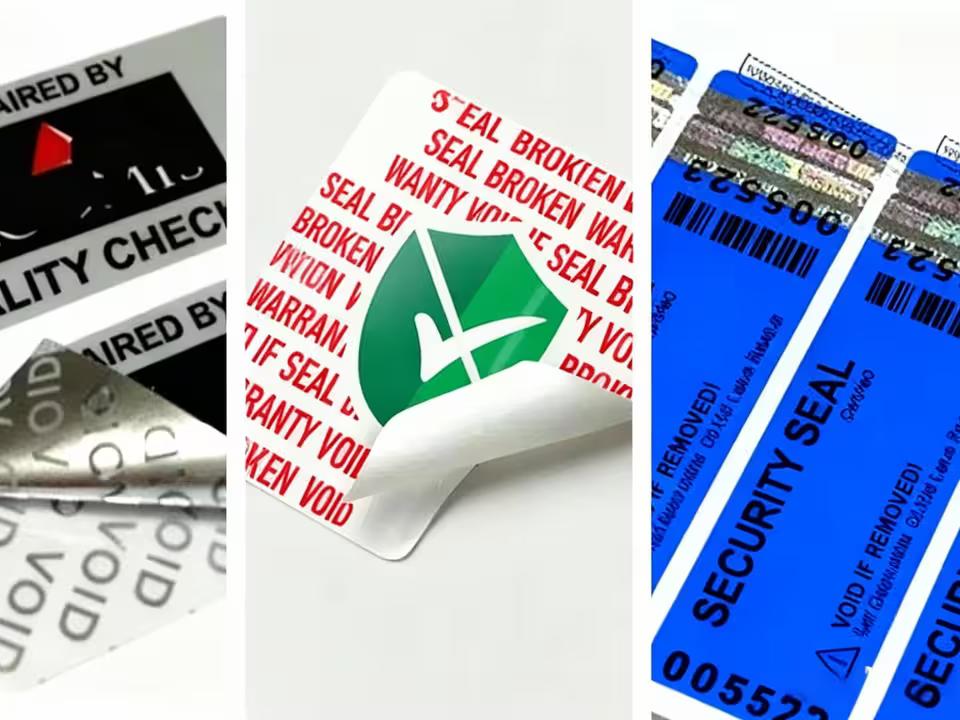 Tamper-Evident & Destructible Labels