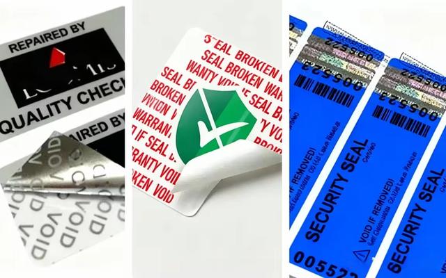 Tamper-Evident & Destructible Labels