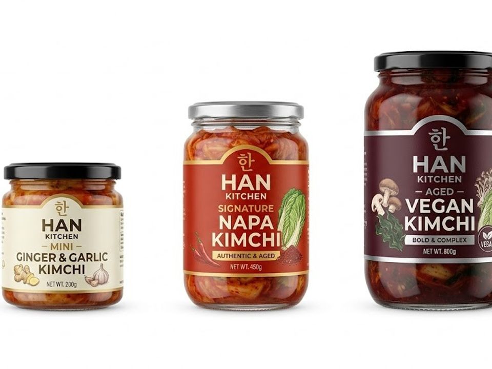 Kimchi jar label