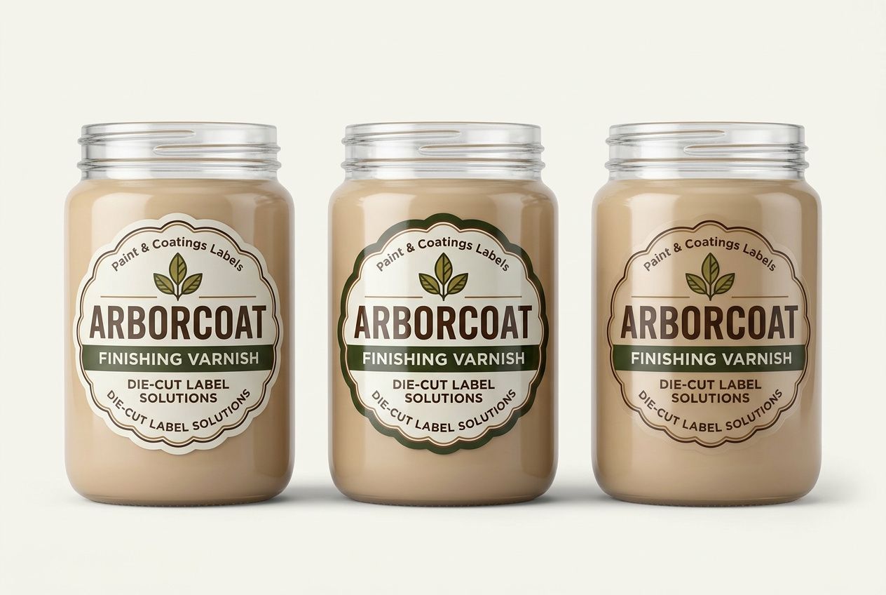 Varnish Die-Cut Labels