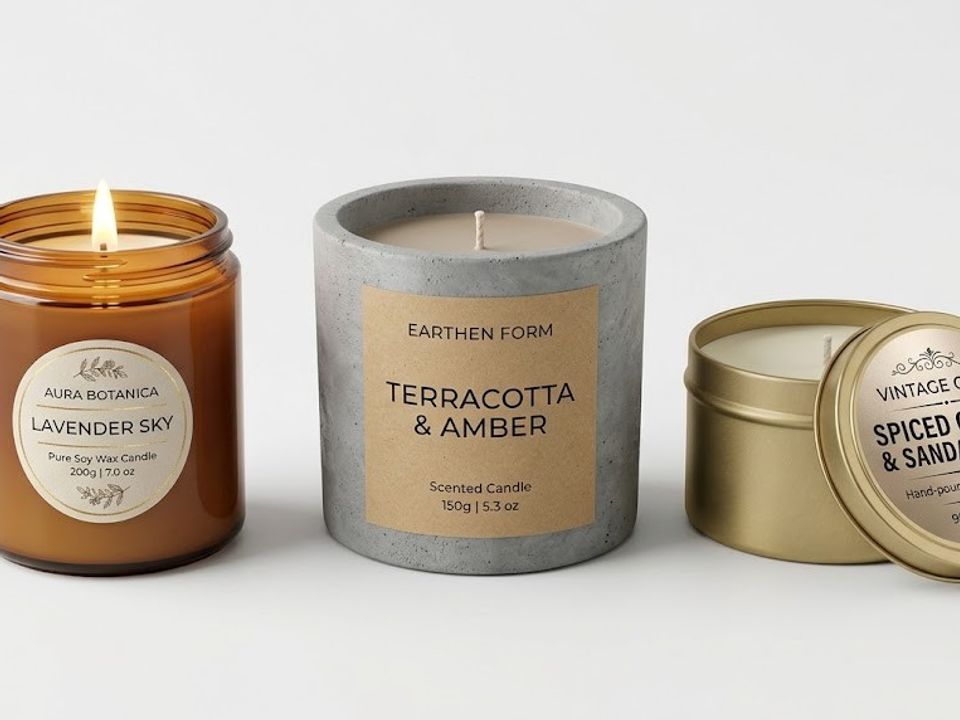 Candle labels