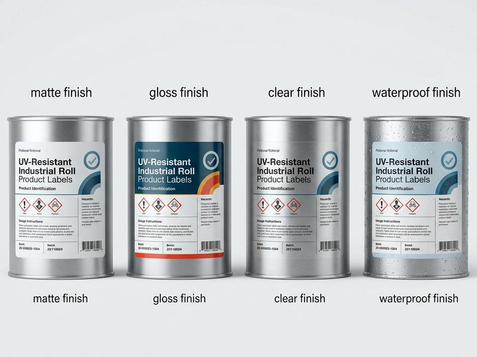 UV-Resistant Industrial Roll Labels