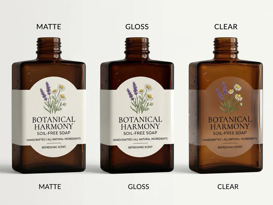Soap Band Die-Cut Labels