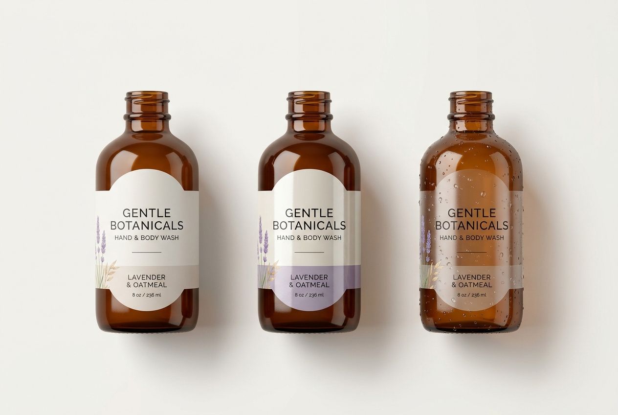 Wrap-Around Soap Die-Cut Labels