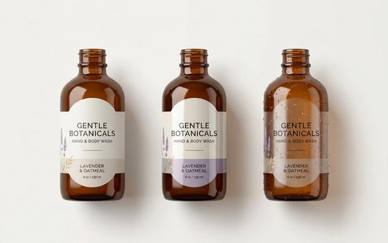 Wrap-Around Soap Die-Cut Labels