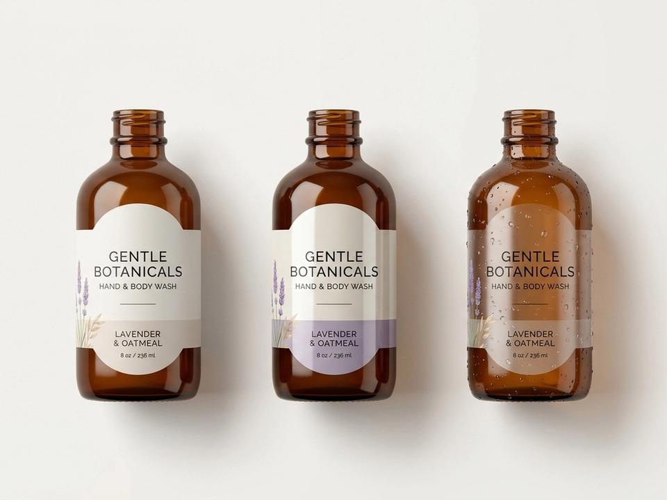 Wrap-Around Soap Die-Cut Labels