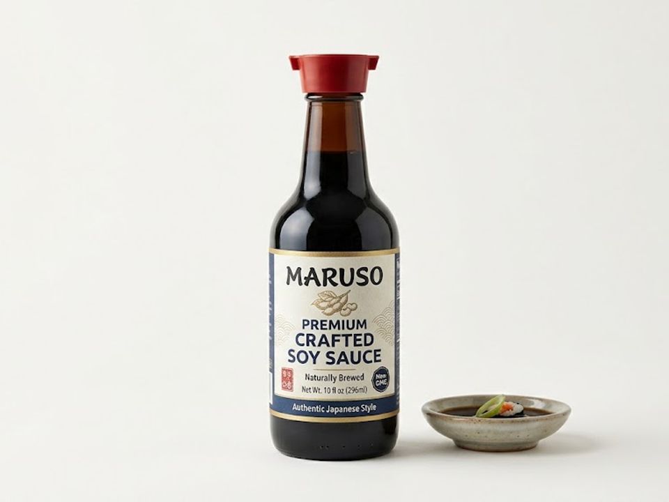 Soy sauce label