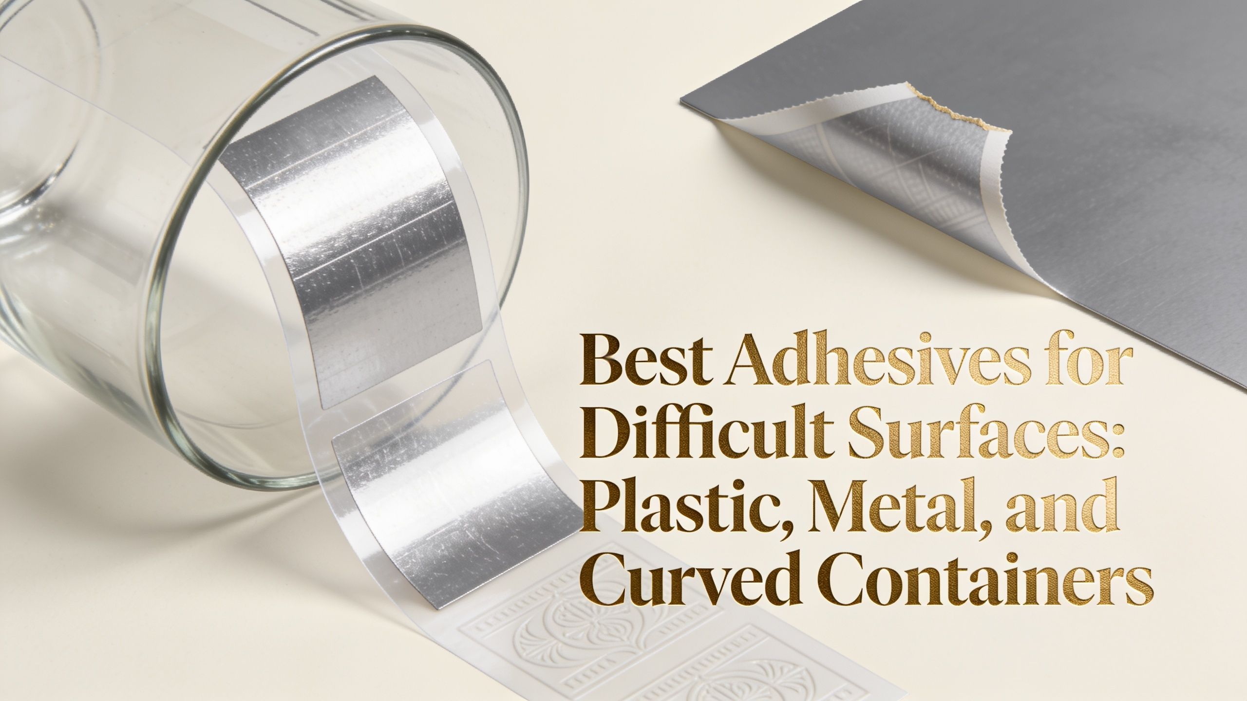 Best Adhesives for Plastic, Metal, and Curved Surfaces