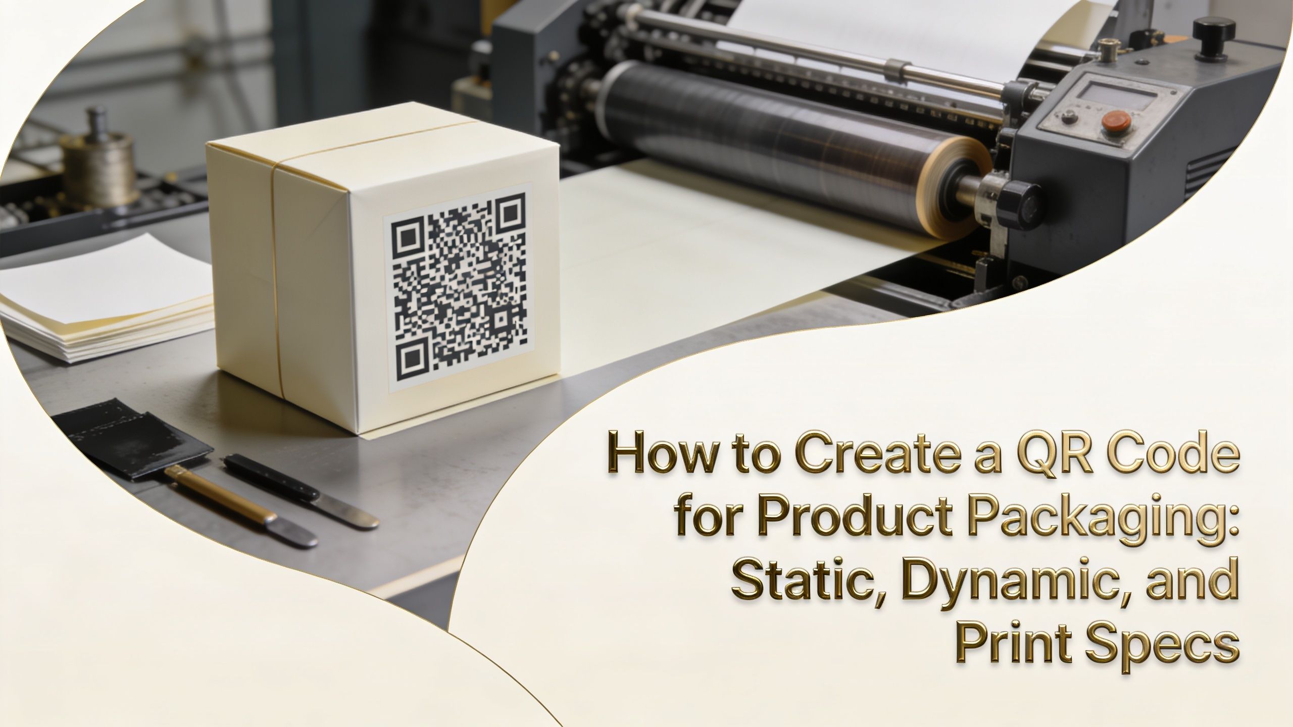 How to Create a QR Code for Product Packaging: Static, Dynamic, and Print Specs