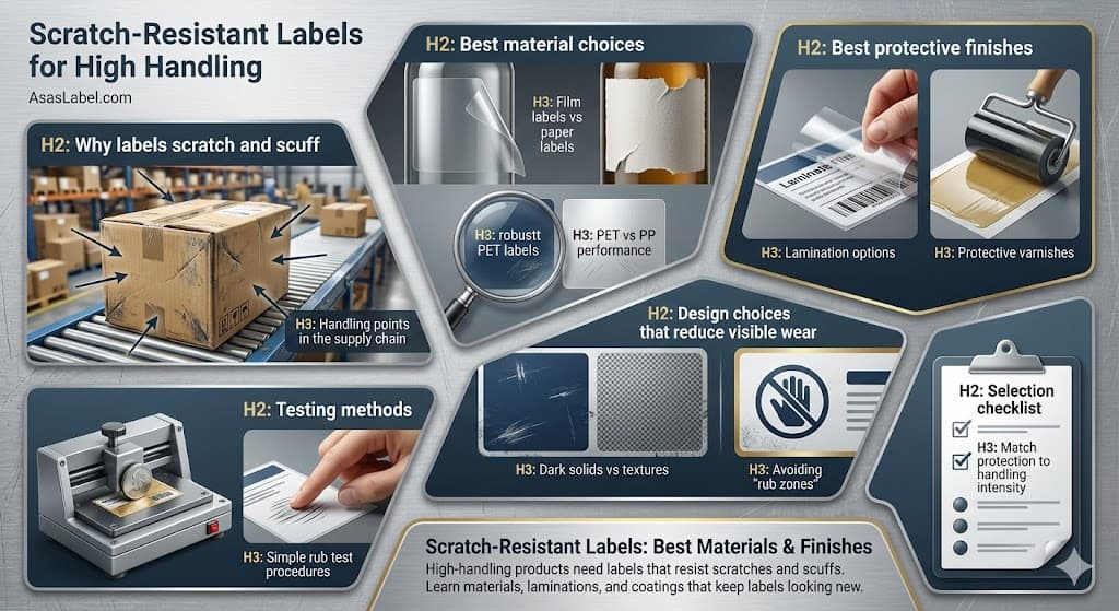 Scratch-Resistant Labels: Best Materials & Finishes