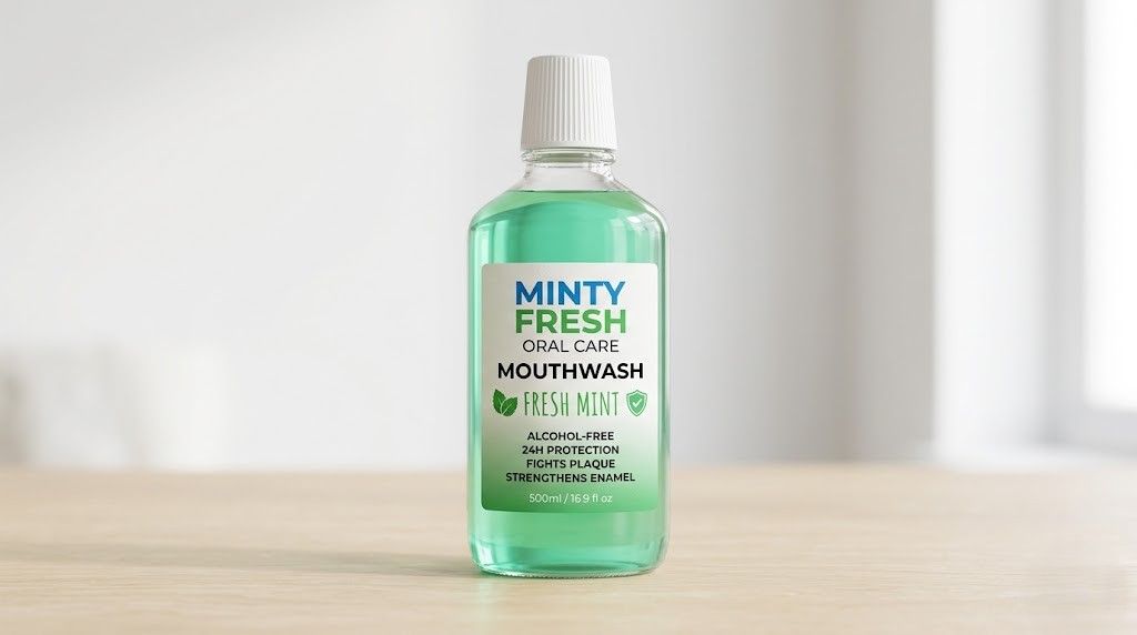 Mouthwash labels
