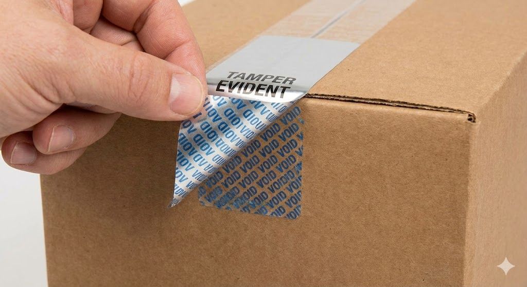 Meet functional requirements (permanent, removable, tamper-evident)