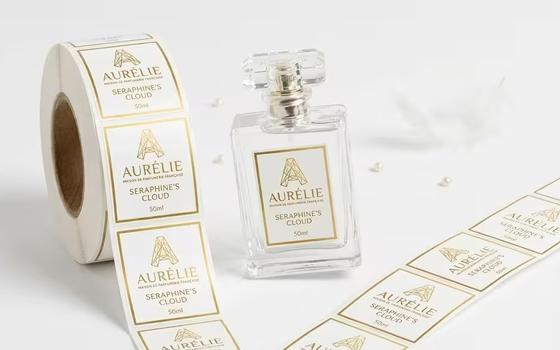 White Label Perfume Packaging Labels