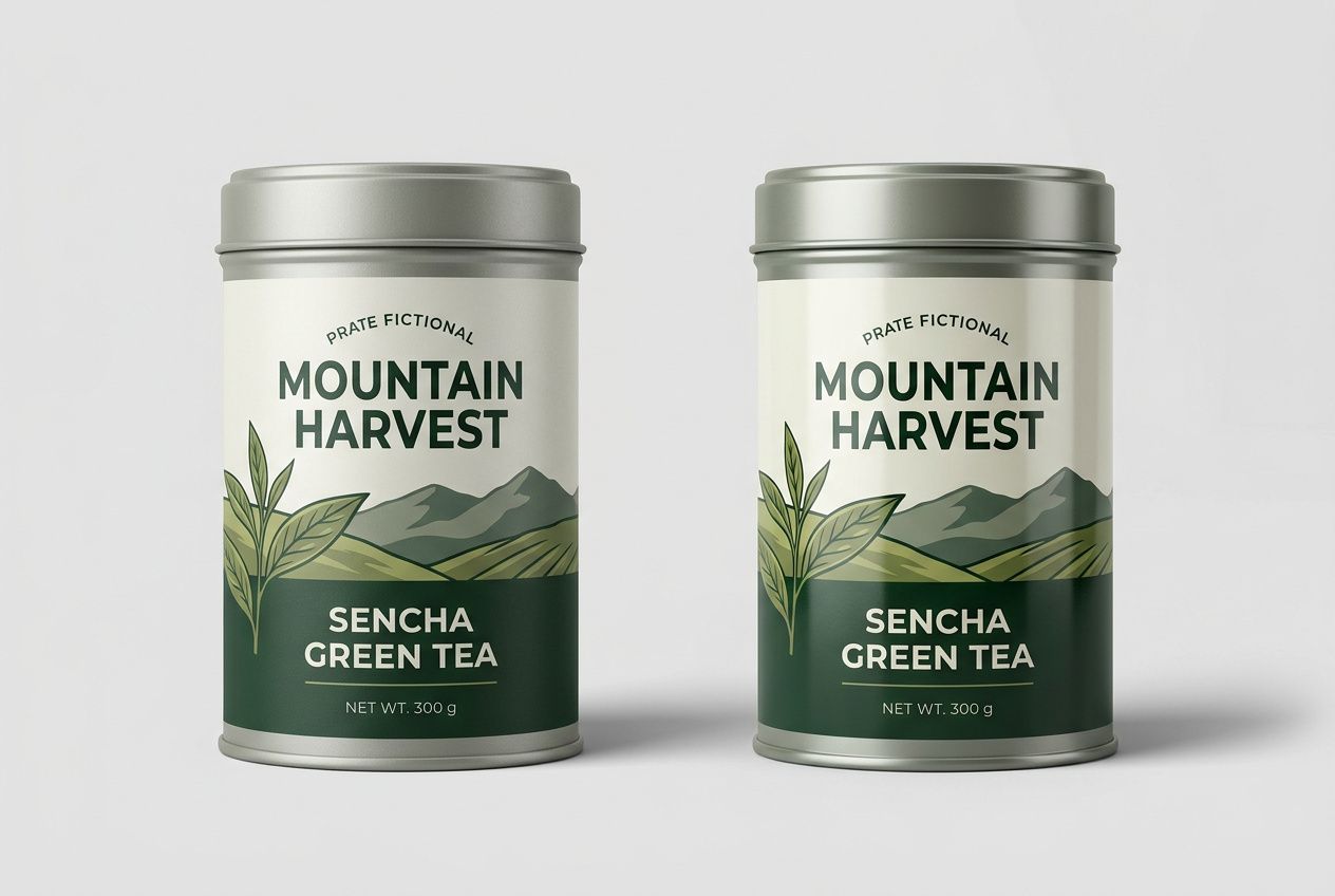 Tea Roll Labels