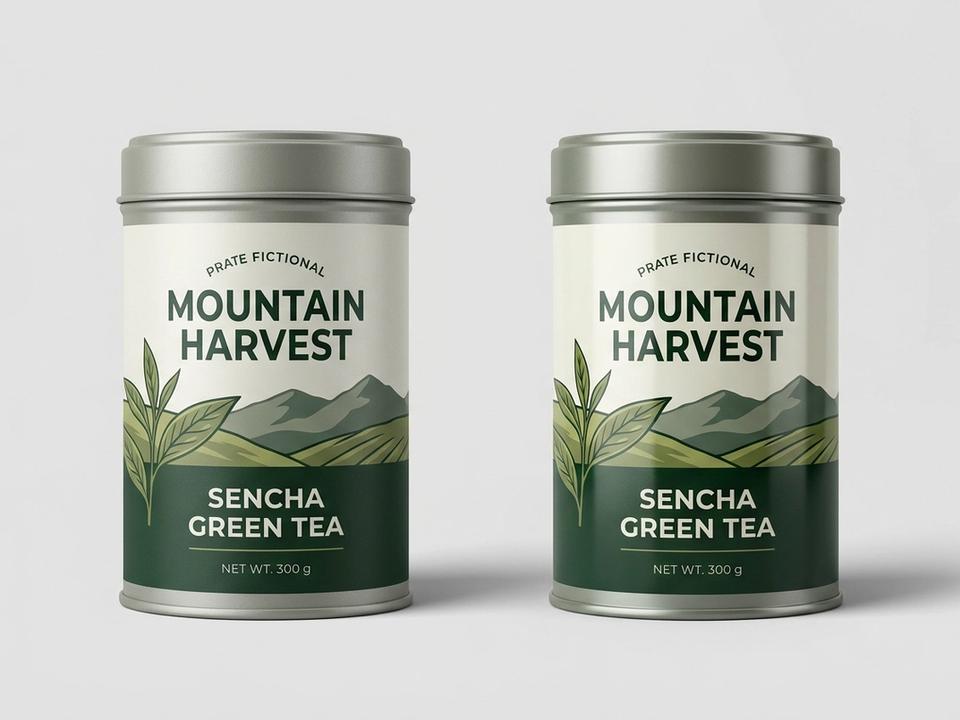 Tea Roll Labels