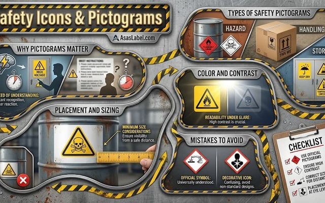 Safety Icons on Labels: How to Use Pictograms Correctly