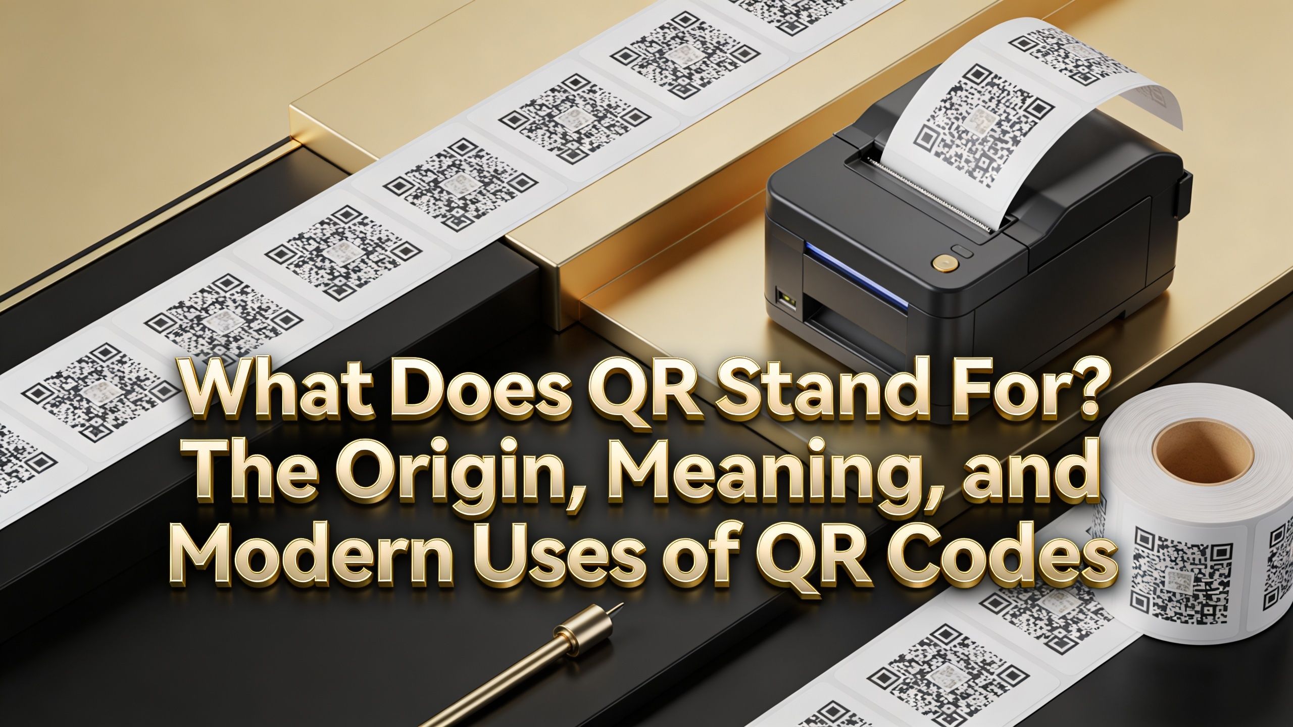 What Does QR Stand For? Meaning and History of QR Codes