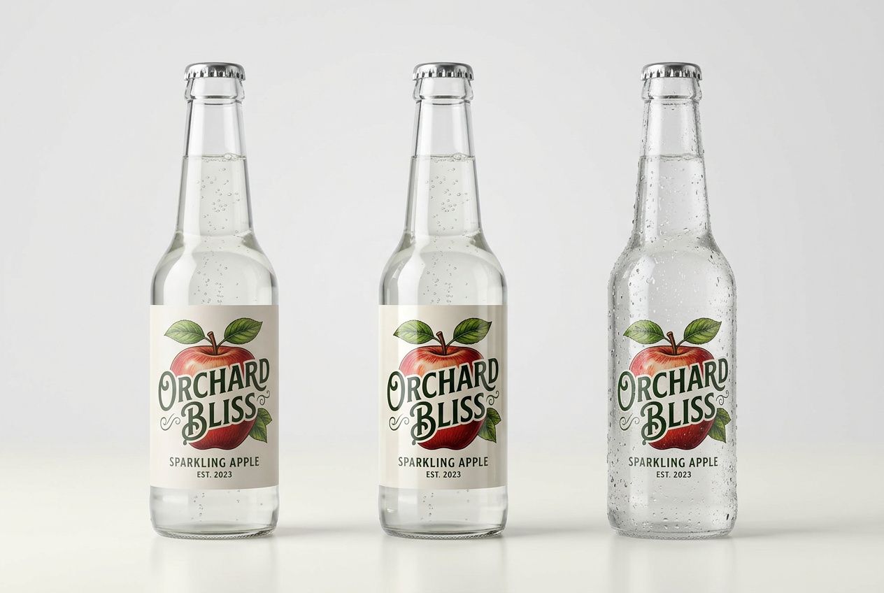 Soda Bottle Roll Labels