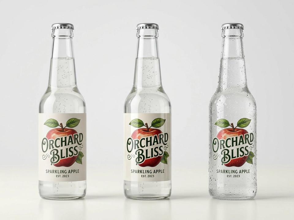 Soda Bottle Roll Labels