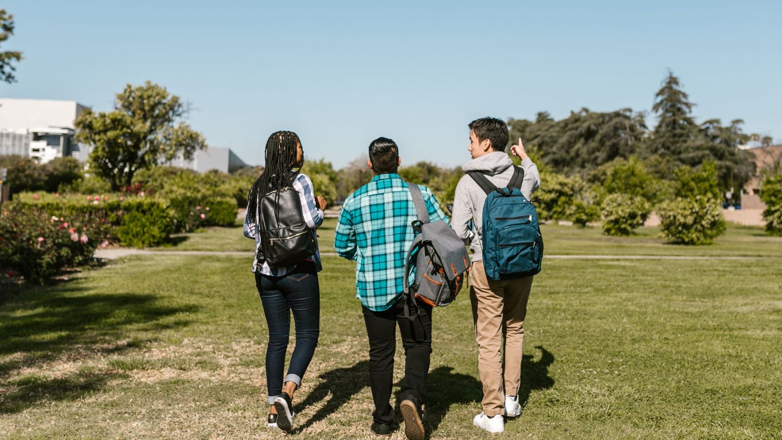 Students reviewing verified off-campus apartment options near CSULA campus