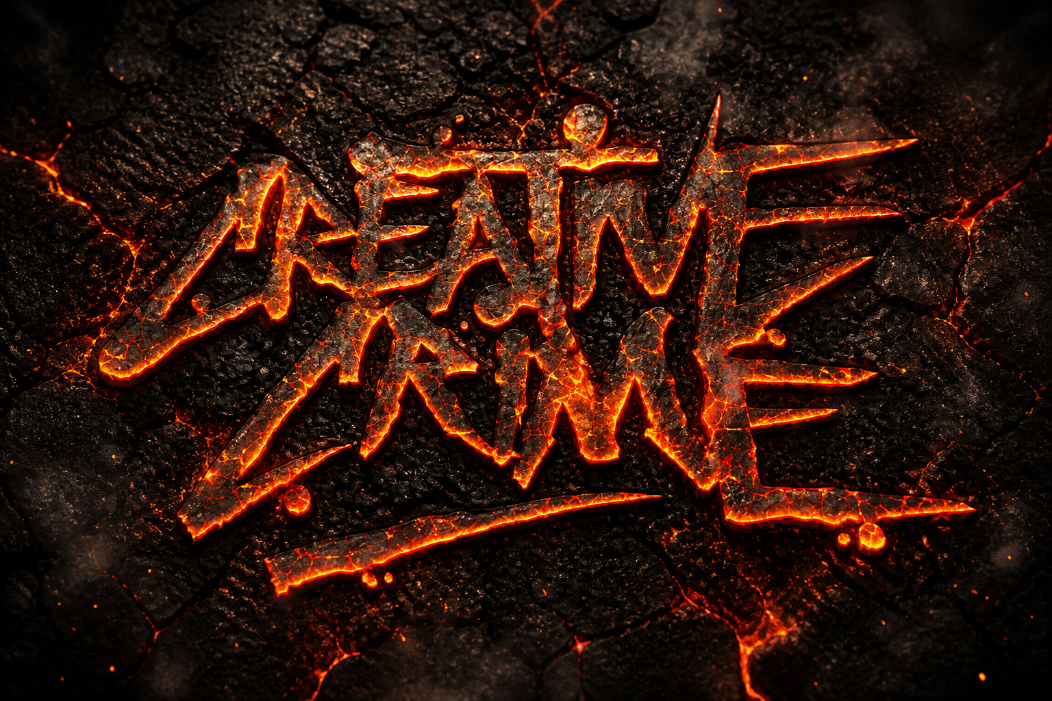 Creative Crime lava logo design