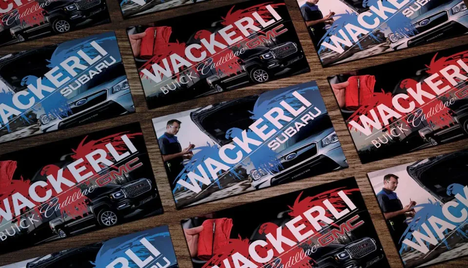 Wackerli Business Cards