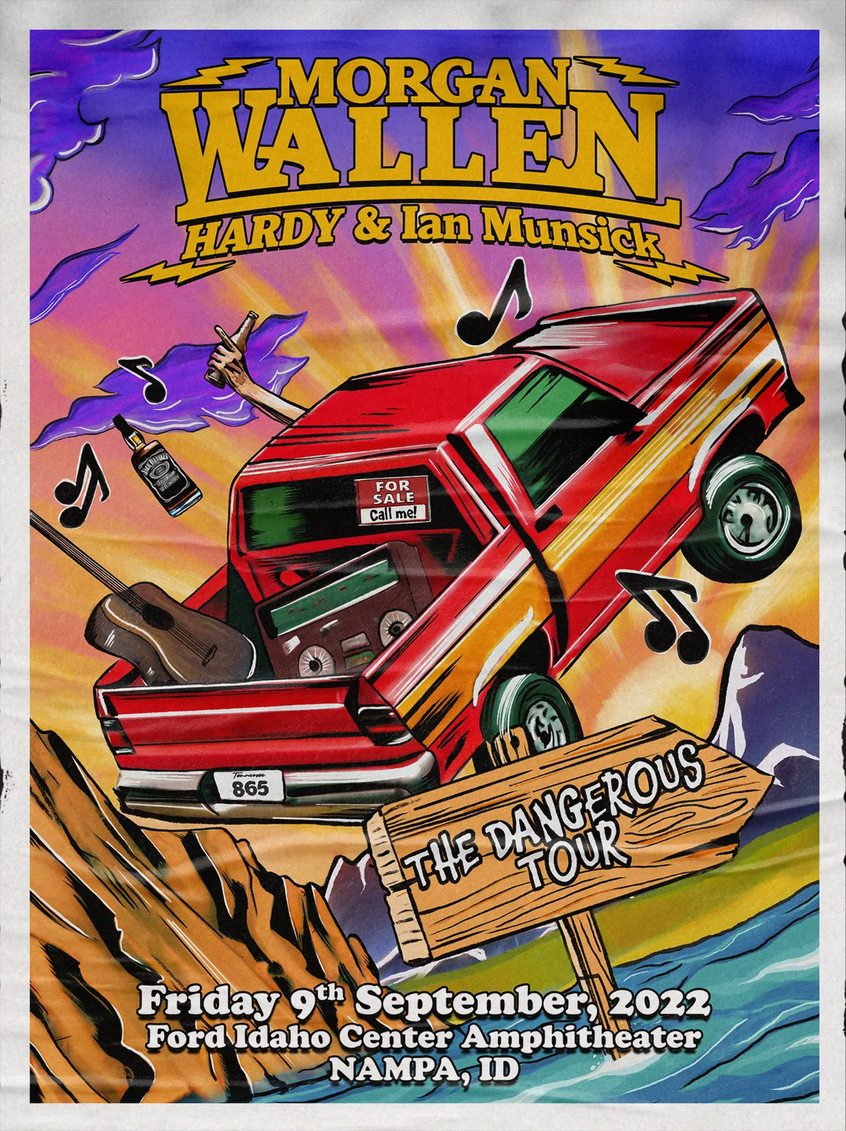 Poster Illustration for Morgan Wallen