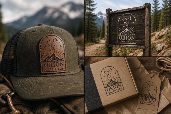 Orion Outfitters brand identity