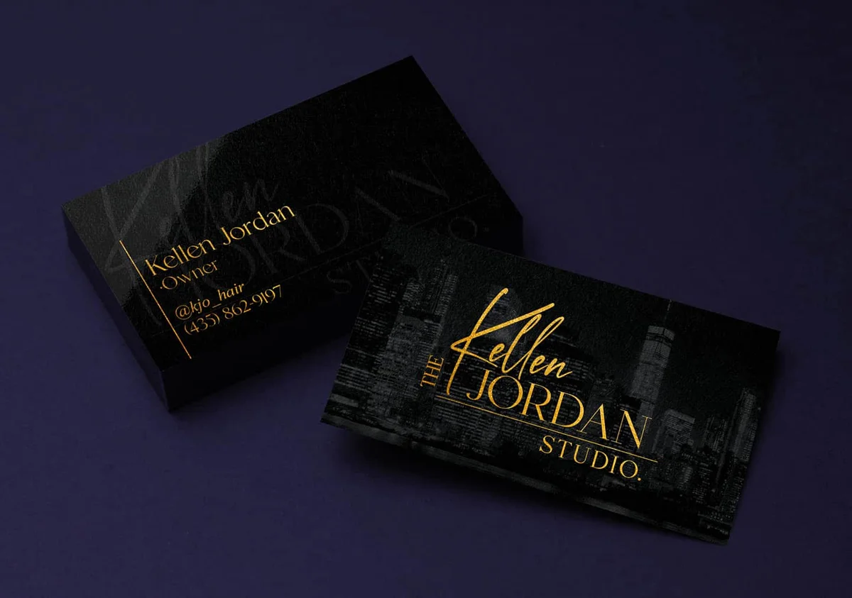 Kellen Jordan Logo and card design