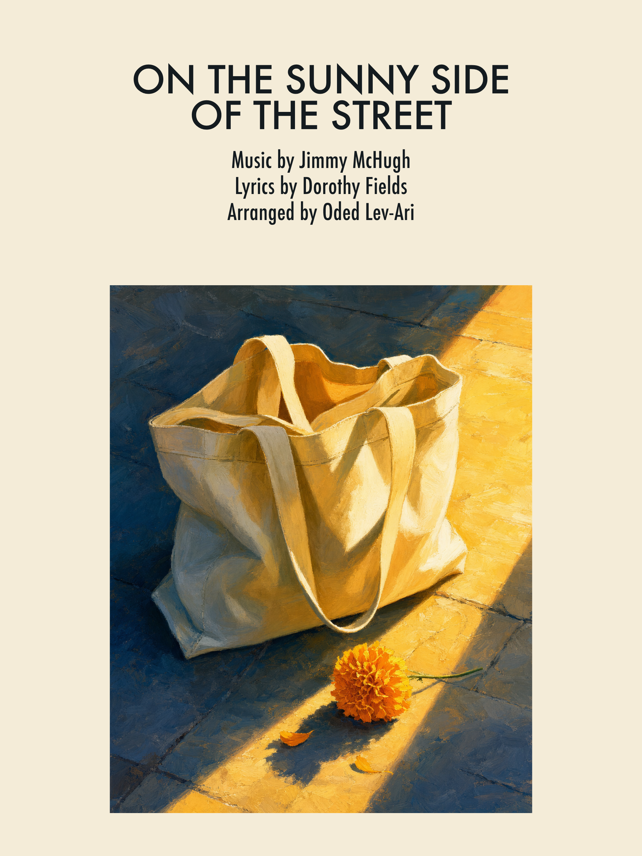 On the Sunny Side of the Street — Sheet Music Cover