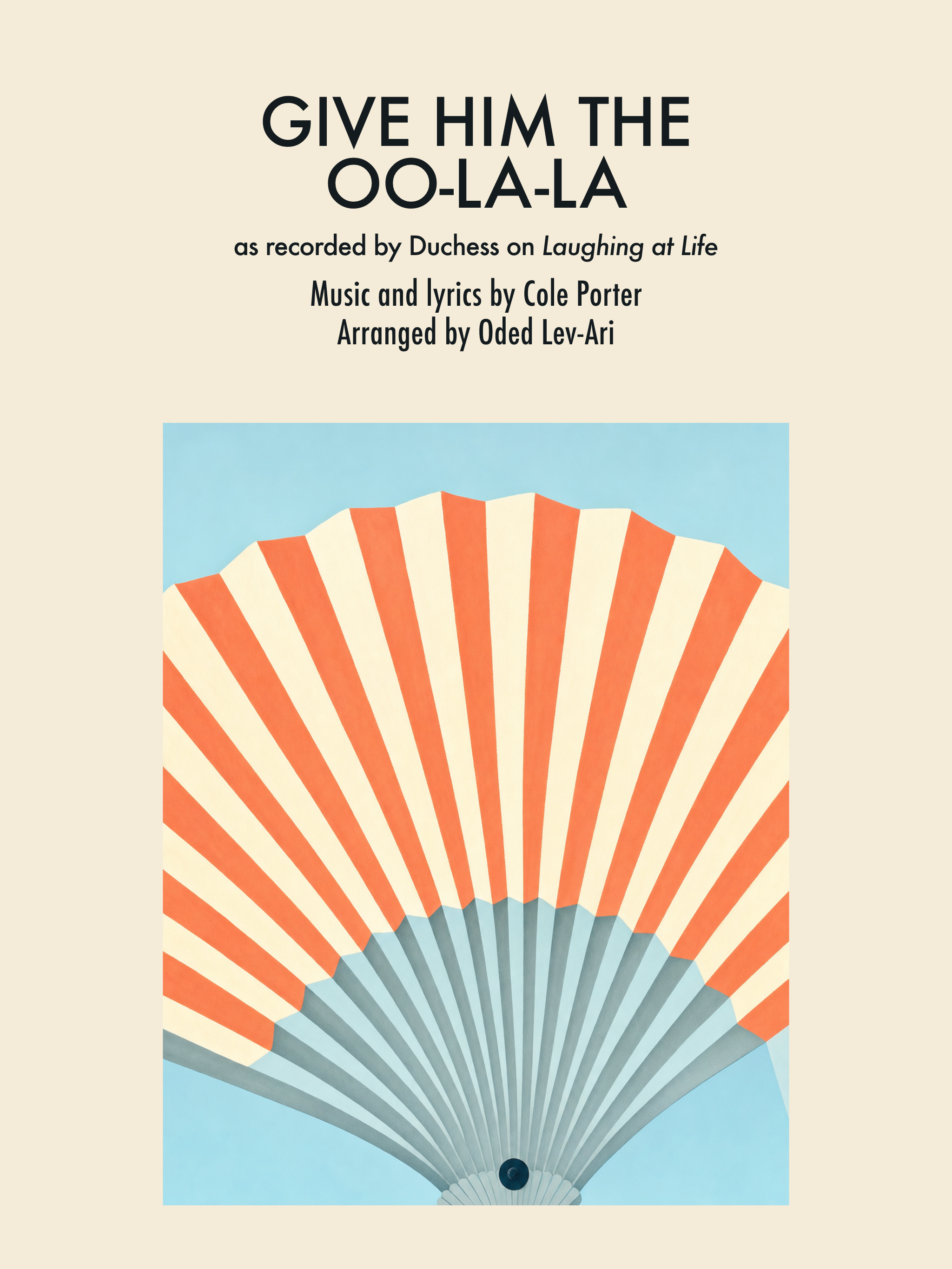 Give Him the Oo-La-La — Sheet Music Cover