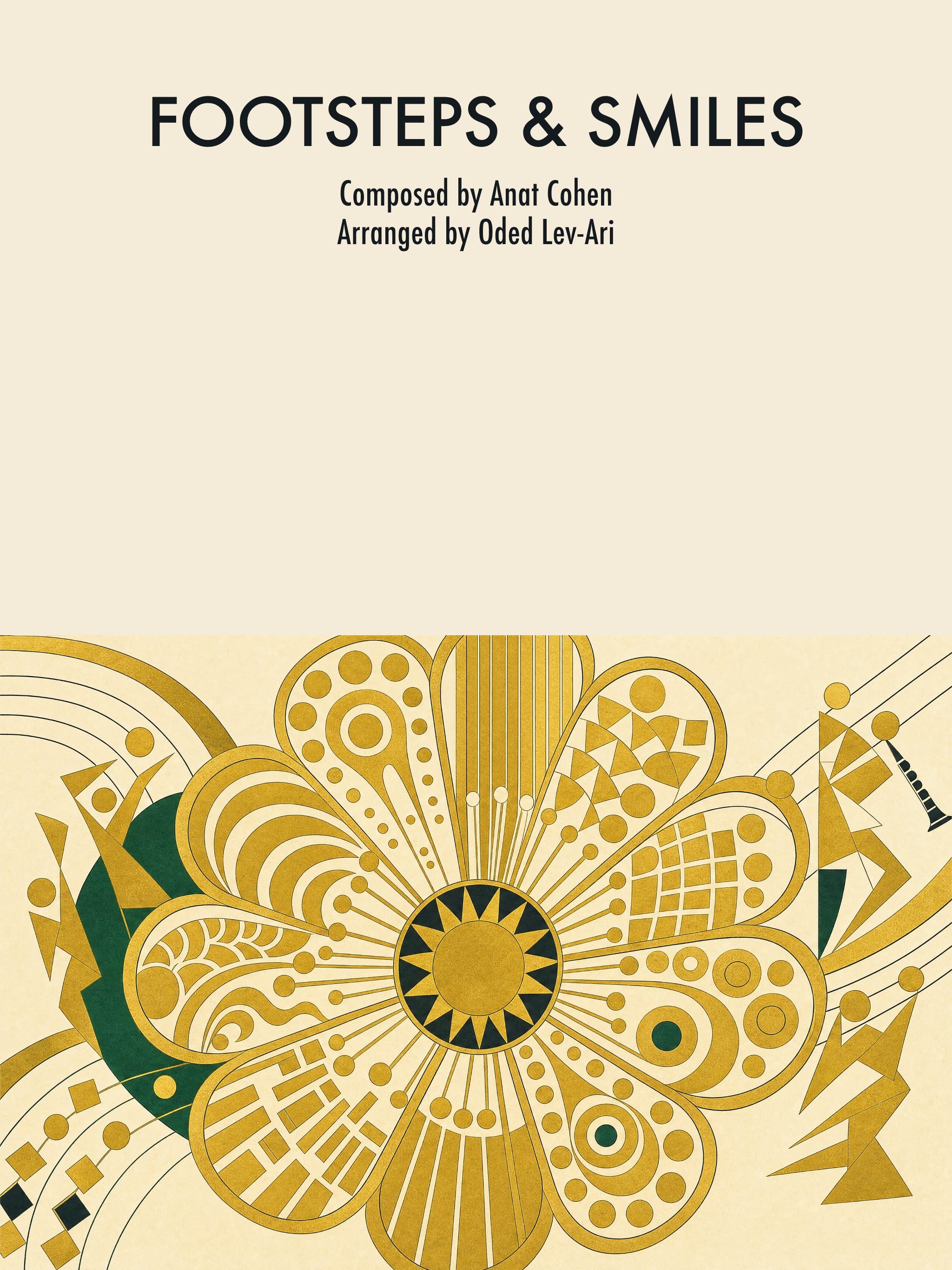 Footsteps & Smiles — Sheet Music Cover