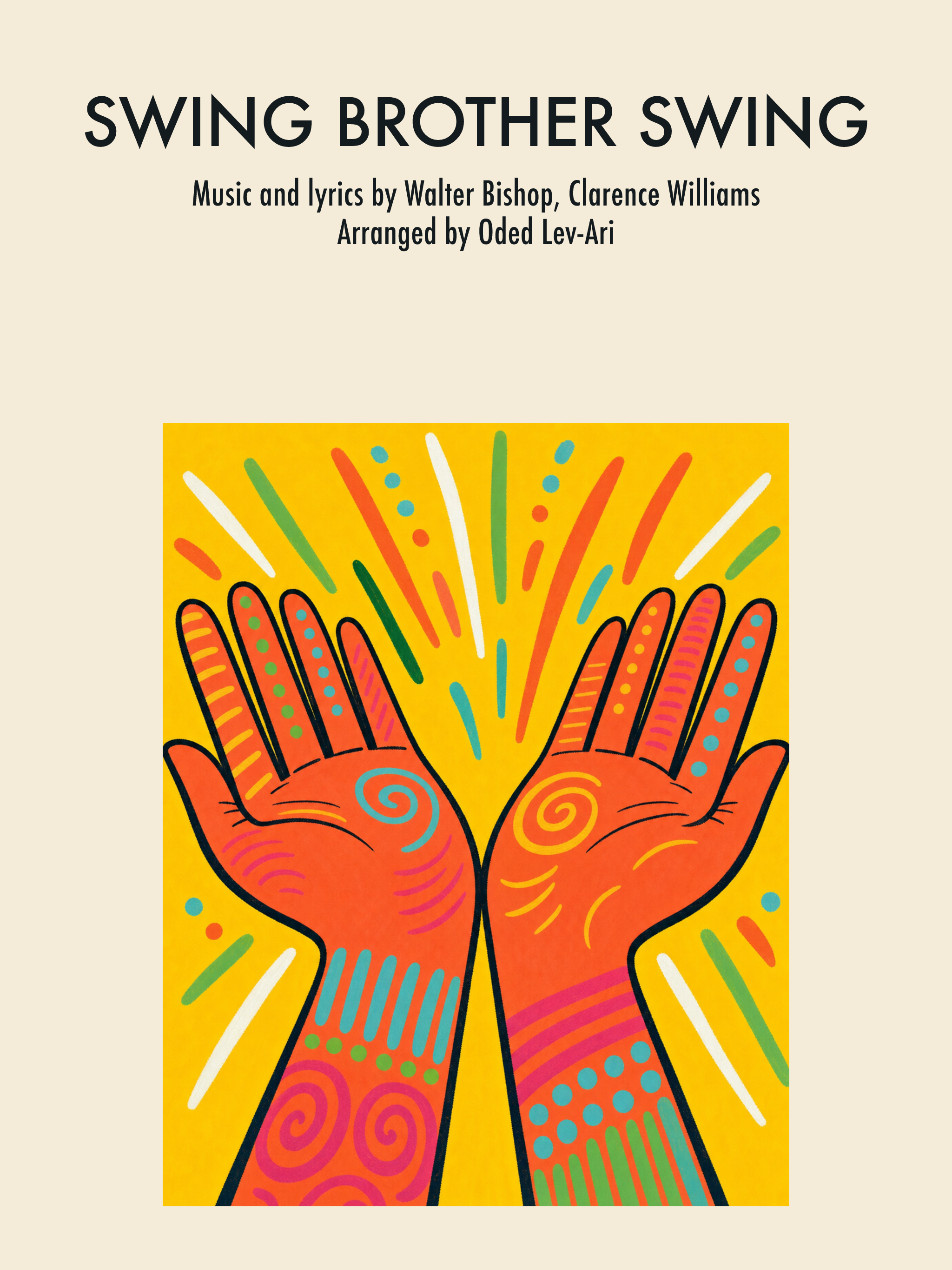 Swing Brother Swing — Sheet Music Cover