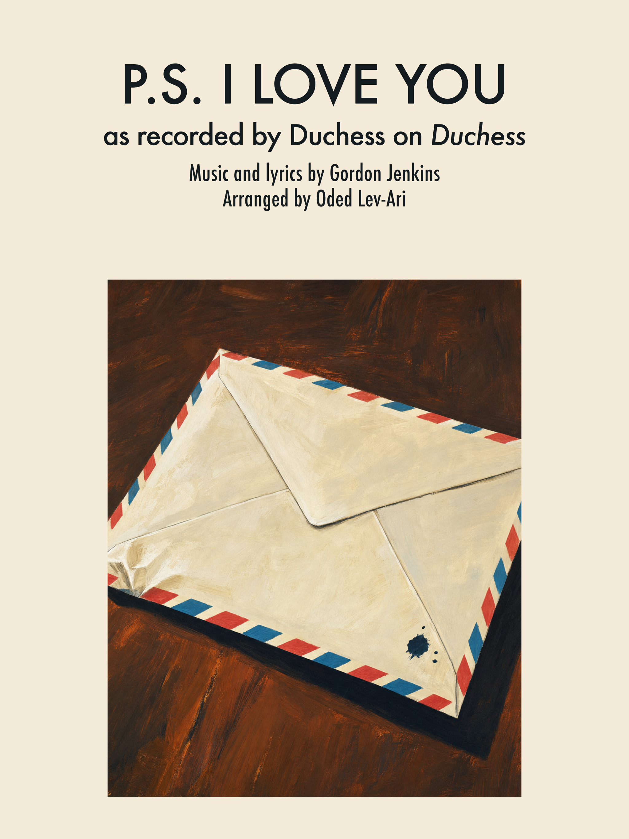 P.S. I Love You — Sheet Music Cover