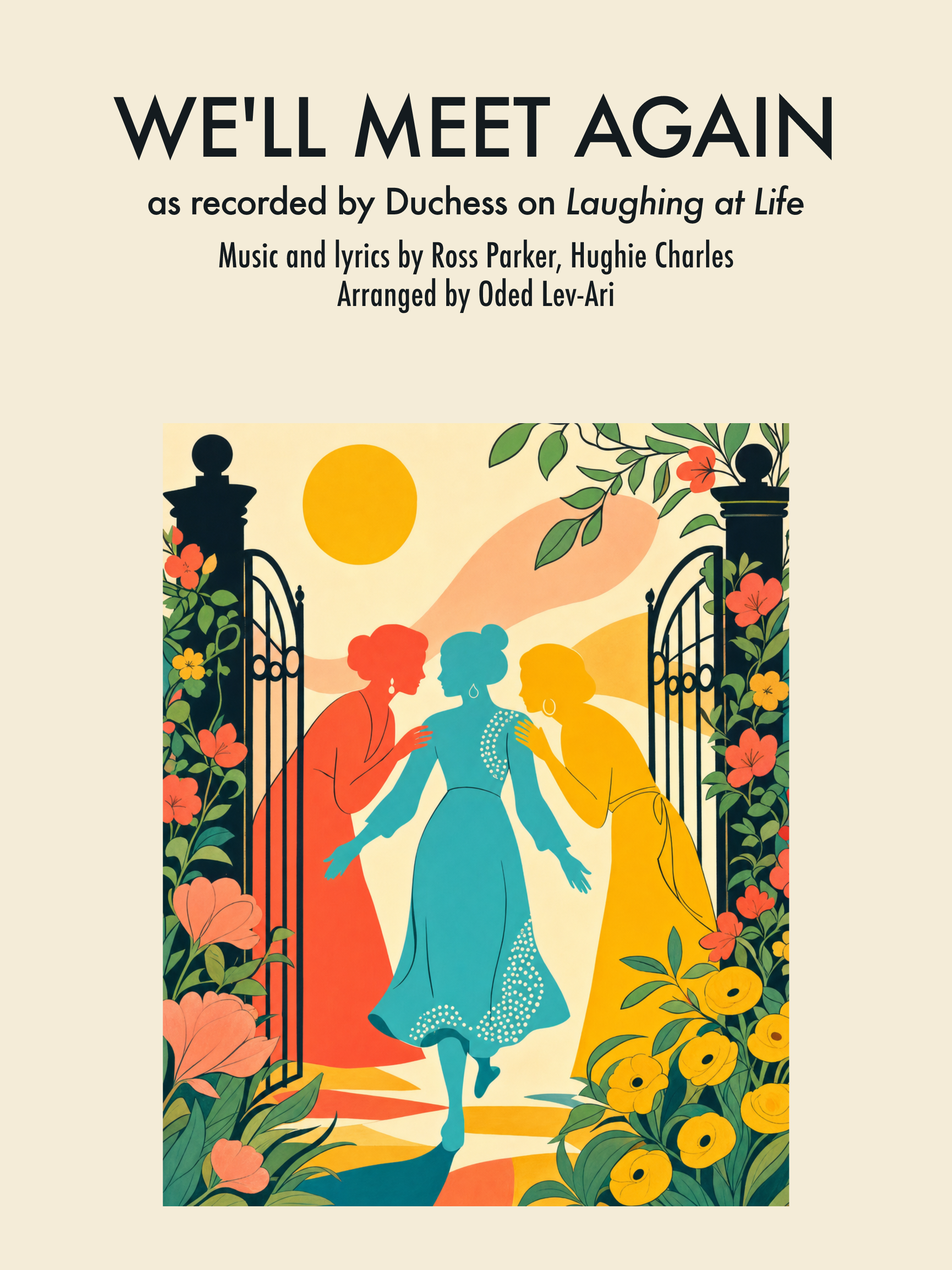 We'll Meet Again — Sheet Music Cover